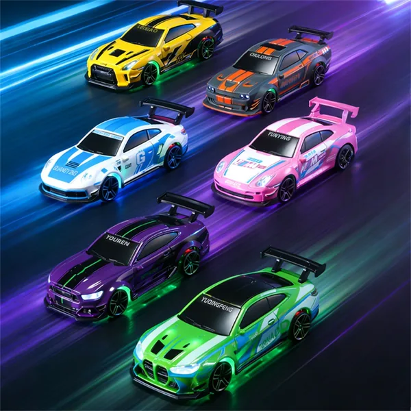 YR349382-Outdoor Toy Mini Alloy Drift RC Car 2.4Ghz Wireless Racing Vehicle Long