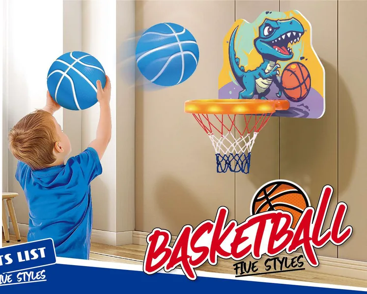 YR306370-Outdoor Toy New Light-up Portable Basketball Board Indoor Sport Toy Anim