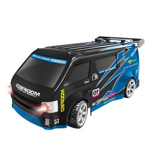 Remote Control Trucks 2.4Ghz RC Drifting Business Car 4WD Led Light Toy with Spraying Functions