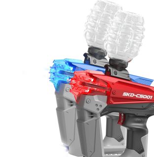 SKD Electric Luminous Gun Outdoor Battle Games Shooting Soft Bullet Gun