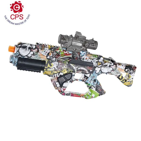 YR308574 Soft Plastic Electronic Pistol Toy Guns Set with Bullet Ejec