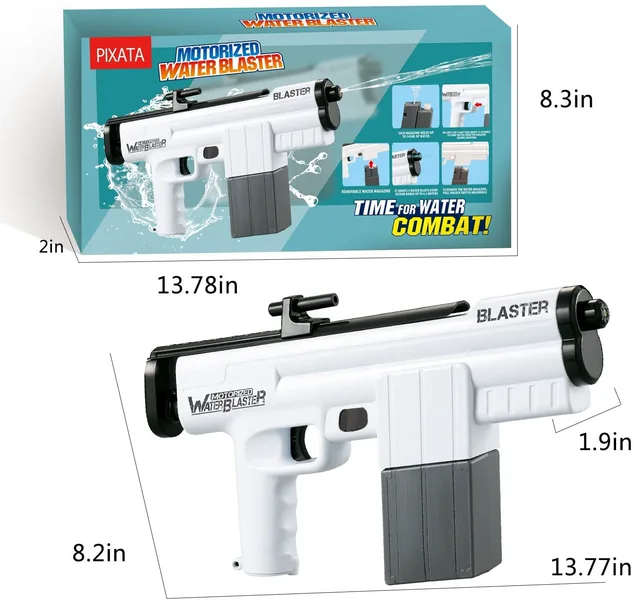 YR246286 Splatter Water Electric Blaster Automatic Kid Soaker Blaster