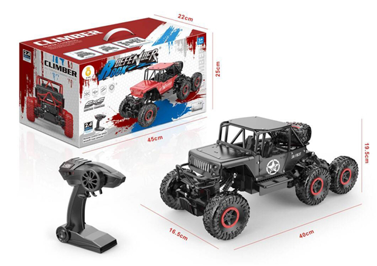 YR137764 Rc Alloy 6WD Rock Crawler 1/10 Rc Car