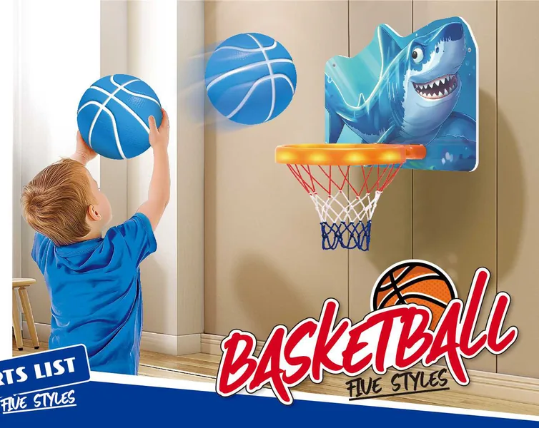 YR306370-Outdoor Toy New Light-up Portable Basketball Board Indoor Sport Toy Anim