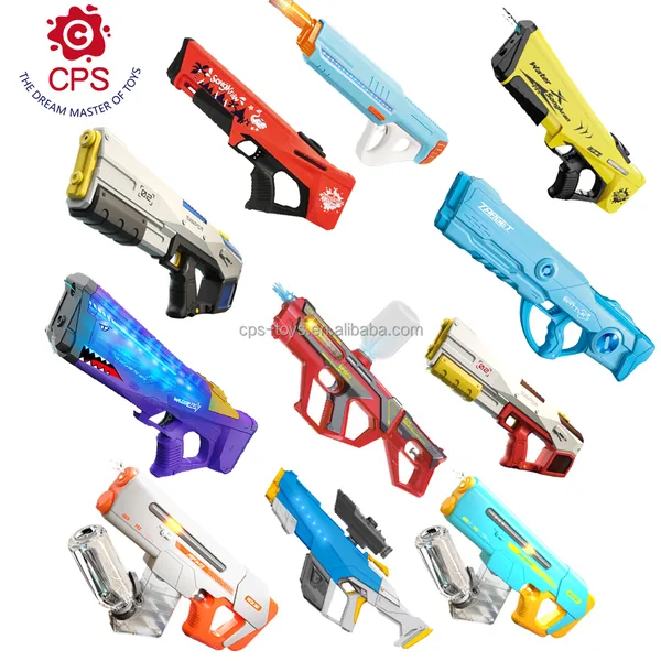 YR309721 AK M416 MP5 Long Range Electric Water Gun with Interactive L