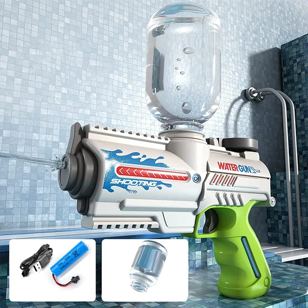 YR275516 New Electric Water Guns Plastic Electronic Toy up to 32 FT R