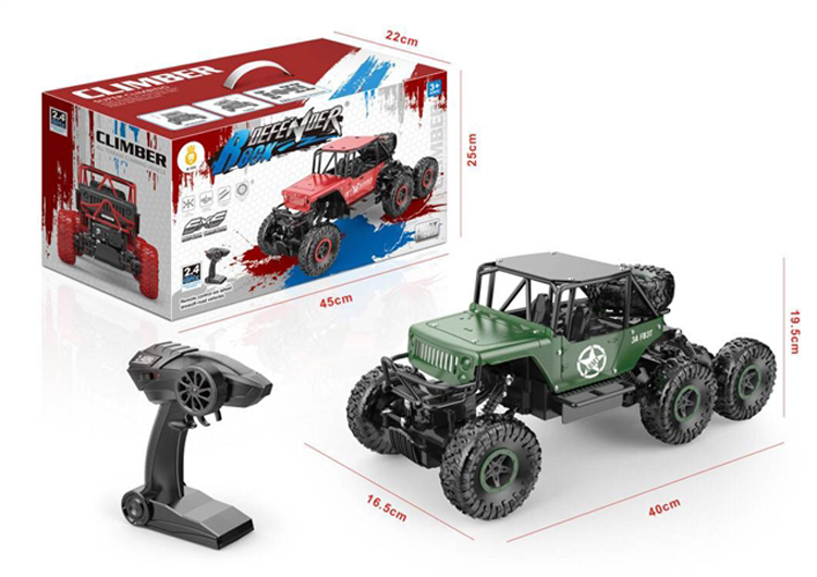YR137764 Rc Alloy 6WD Rock Crawler 1/10 Rc Car