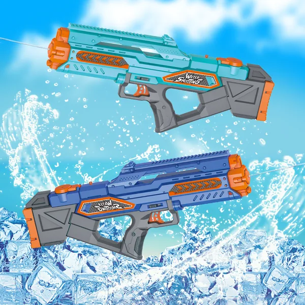 YR316538 Long Range Electric Water Gun with Interactive High Capacity
