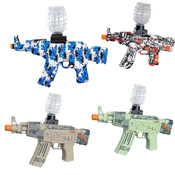 YR272452 Soft Bullet Gun AK M416 Automatic Gun Electric Water Gun