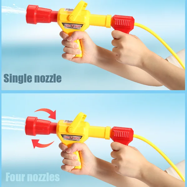YR202256 Outdoor Summer Sport Toys Fireman Backpack Water Shooter and