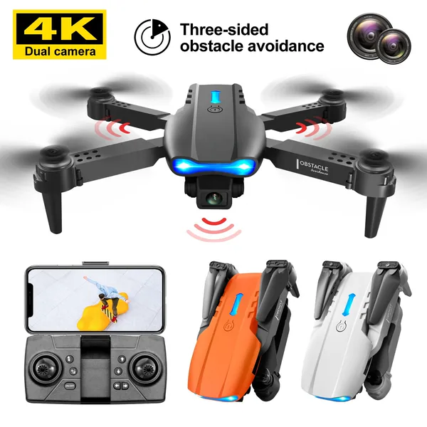 YR238590 E99 Pro 4K Camera Foldable RC Remote Control Quadcopter Phot