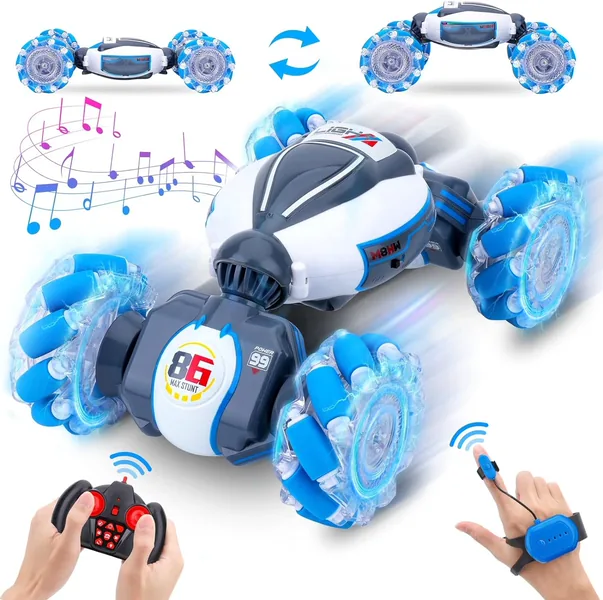 YR282227 Gesture Sensing RC Stunt Car Toys 1:18 Hand Remote Control C