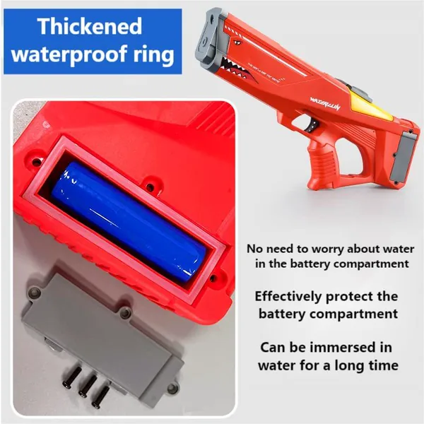 YR266689 Songkran Electric Water Gun Automatic Reload Water Squirt Gu