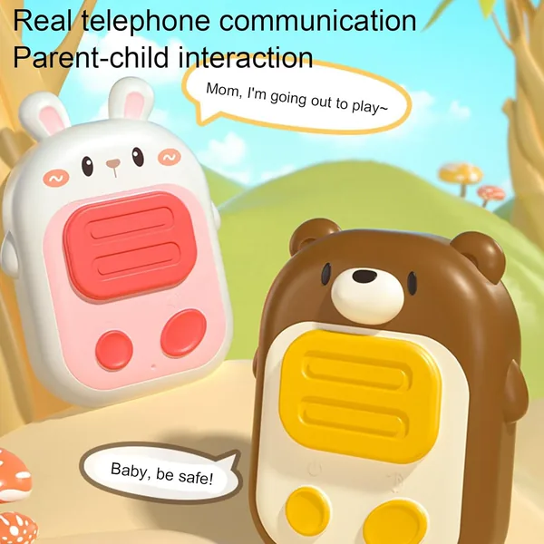 YR286654 Indoor Outdoor Wireless Silent Kids Walkie Talkies 2PCS Wire