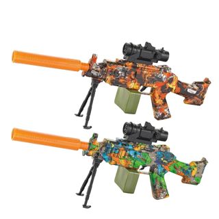 Automatic Electric Soft Bullet Gun M249 Plastic Water Gun with Discount