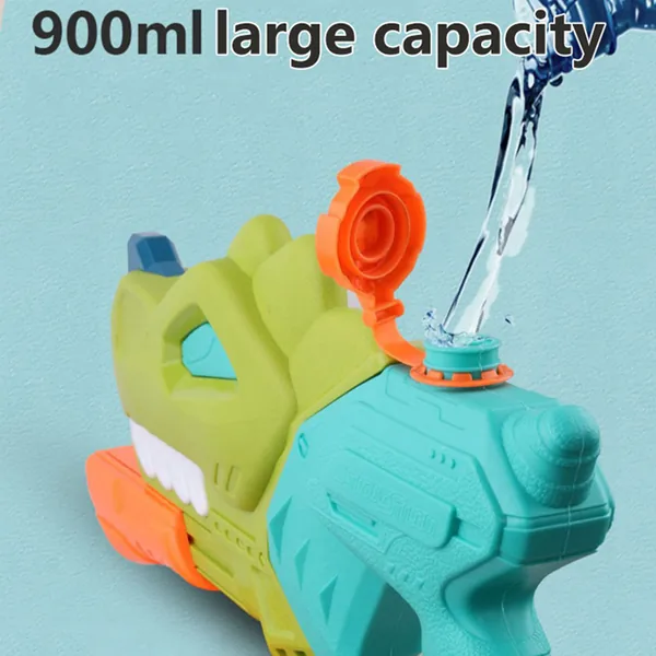 YR255539 Cheap Dinosaur Water Gun Plastic Toy Kids Shooting Battle Wa