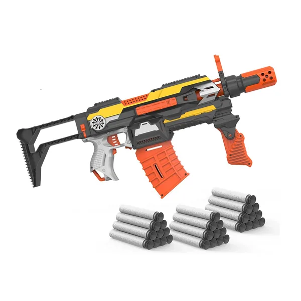 SB524B Motorized Blaster Toy Gun Electric Automatic Shooting Toys S