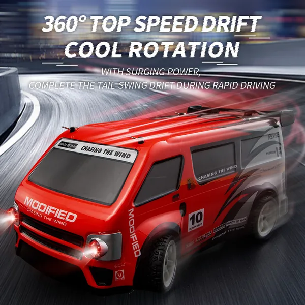 YR272444 Remote Control Trucks 2.4Ghz RC Drifting Business Car 4WD Le