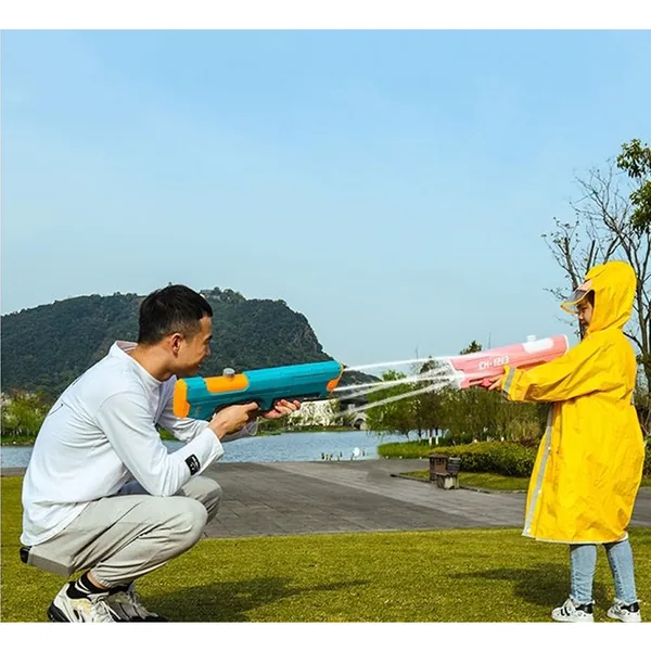 YR256691 710ML Summer Water Sprinkler Gun Plastic Water Pump Gun Toy