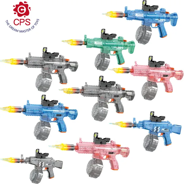 YR309721 AK M416 MP5 Long Range Electric Water Gun with Interactive L