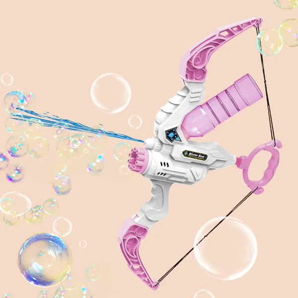 YR254567 2 in 1 Outdoor Toys Electric Bubble Water Bow and Arrow Soap