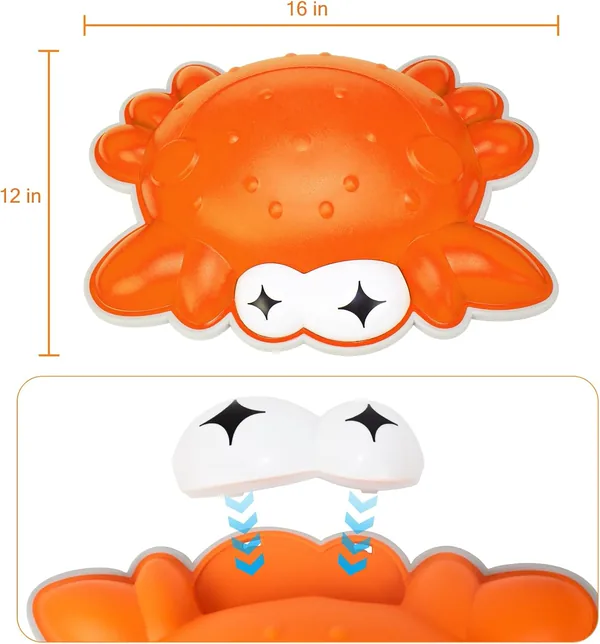 YR310004 ABS Plastic Balance Stepping Stones for Kids 6Pcs Crab Shape