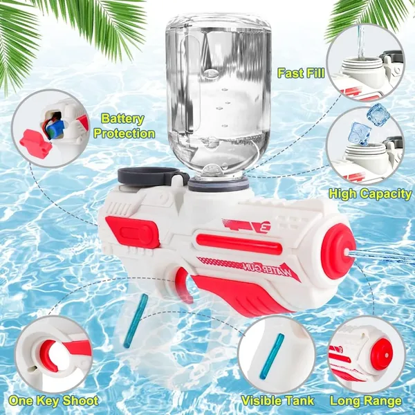 YR246286 Splatter Water Electric Blaster Automatic Kid Soaker Blaster