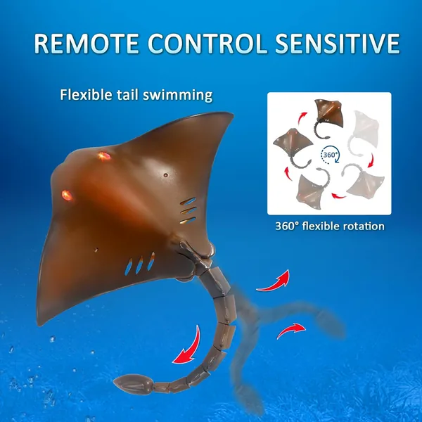 YR305027 Remote Control Shark Toy Animals for Kids RC Shark for Pool