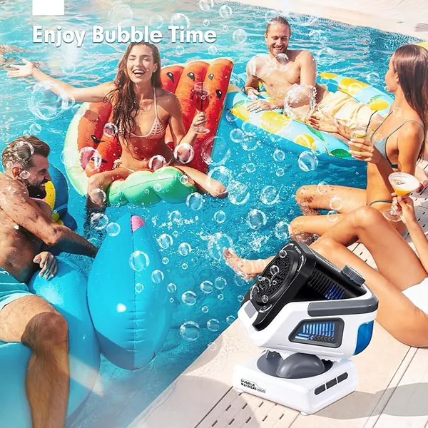 YR305919 Bigger Bubble Machine for Kids with Music Light-up Toys Mach