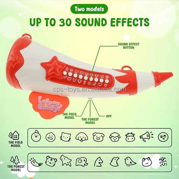 YR309723 Toy Animal Caller for Kids 30 Animal Sounds Hunting Toys Hor