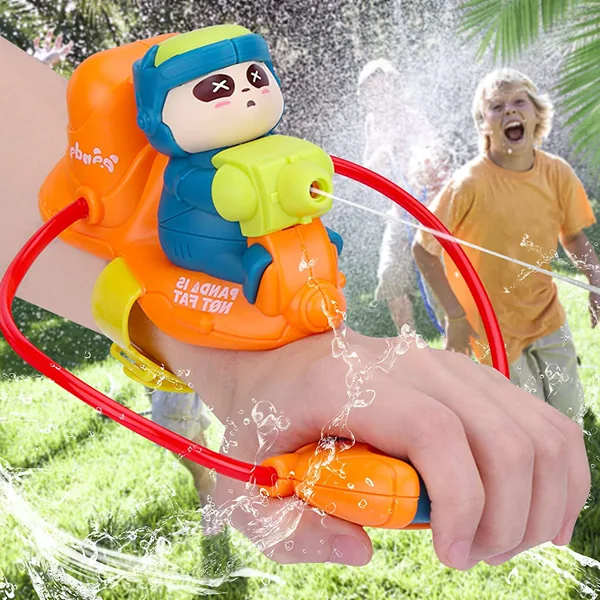 YR243275 Cute Panda Wristband Water Gun for Adults Toy Squirt Gun Out