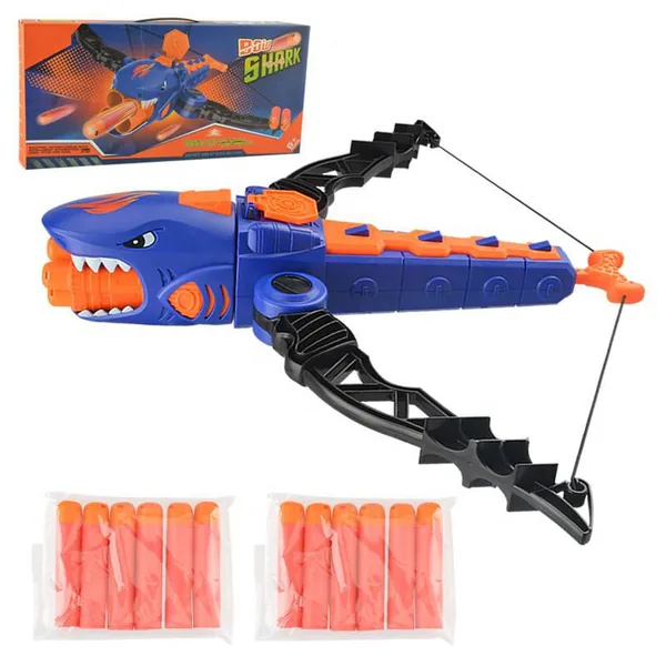 YR264819 Kids Outdoor Soft Bow and Arrow Set EVA Plastic Youth Bow wi