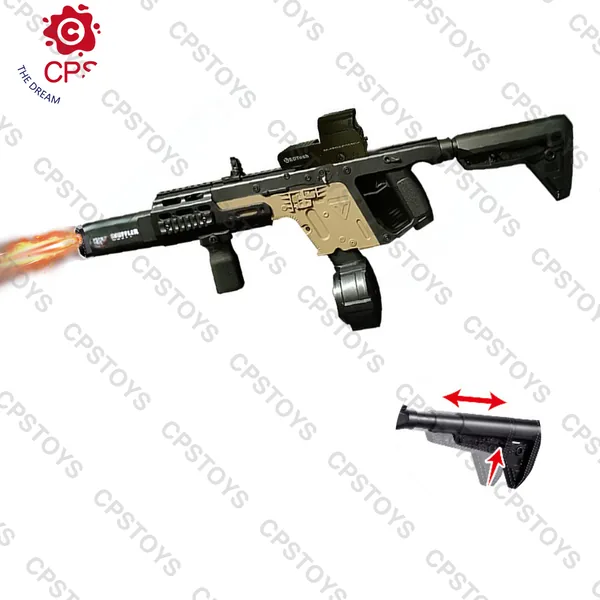 YR307575 Electric Soft Bullet Gun Automatic Blaster High Speed Foam D
