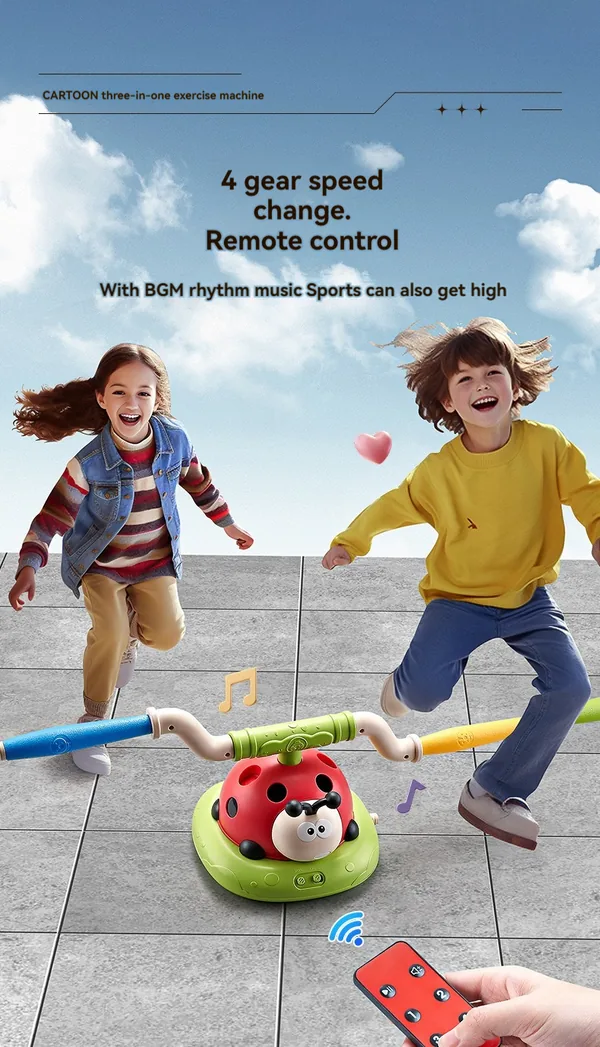 YR283763 3 in 1 Sport Jump Rope Game Insect Launcher Indoor Outdoor T