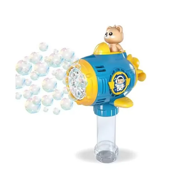 YR301921-Outdoor Toy New Outdoor Electric Light up Plastic Bubble Machine for Chi