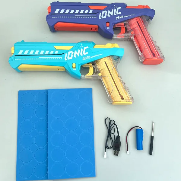 YR338783 Electric Soft Bullet Gun for Ages 14+ Electronic Toy with So