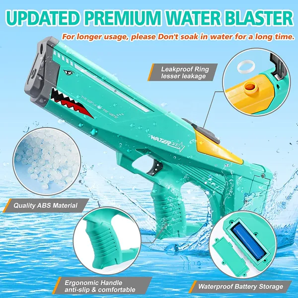 YR266689 Songkran Electric Water Gun Automatic Reload Water Squirt Gu