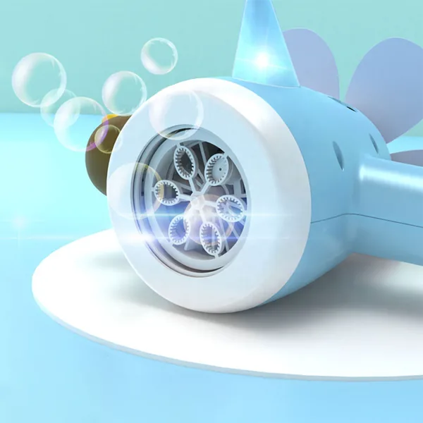 YR254752 Automatic Bubble Blower,2 in 1 Portable Bubble Fan,Toys for