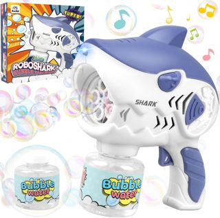 Shark Machine Bubbles Gun for Kids Bubble Maker Blower Outdoor Toys Indoor Birthday Wedding Party