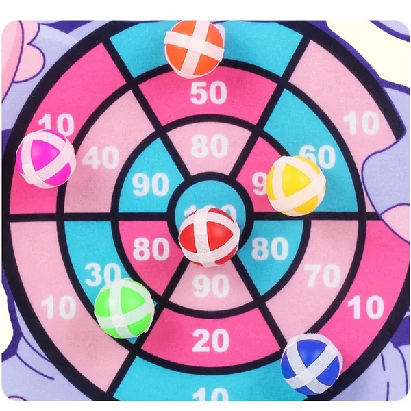YR306666 Toy Animals Bow and Arrows With Sticky Ball Dartboard Indoor