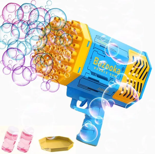 YR260926 69 Holes Bubble Bazooka Hot Selling Blower Gun Automatic Bub