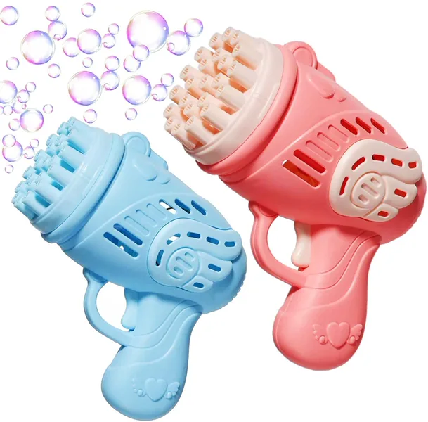 YR254961 23 Hole Bazooka Bubble Machine Gun Handheld Blower Toy with
