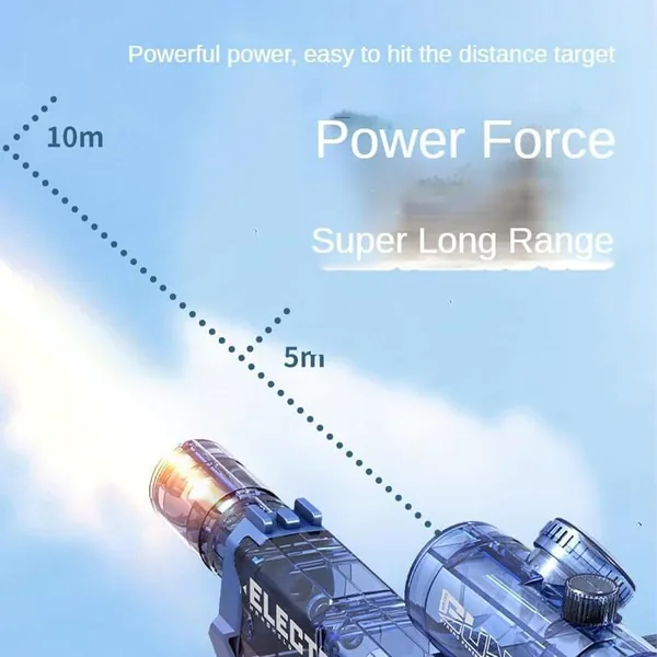 YR305227 Long Range Electric Water Gun with Interactive Light-up Toys