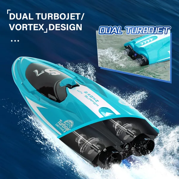 YR306448 High-Speed 2.4G RC Boat for Adults Large Racing Remote Contr