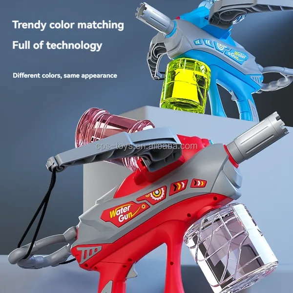 YR306399 2 in 1 Electric Plastic Water Gun with Toy Arrows for Adults