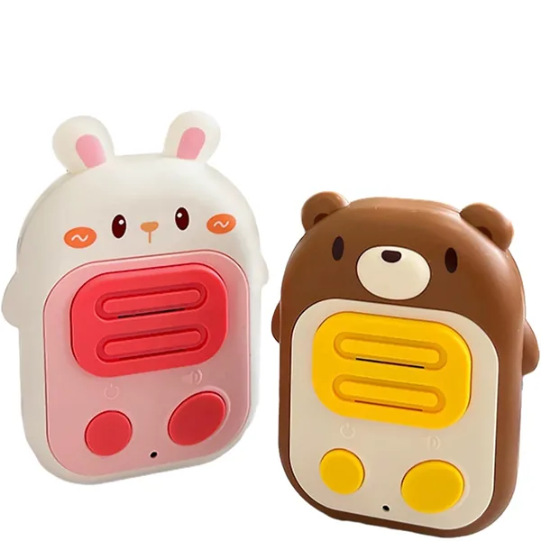 YR286654 Indoor Outdoor Wireless Silent Kids Walkie Talkies 2PCS Wire