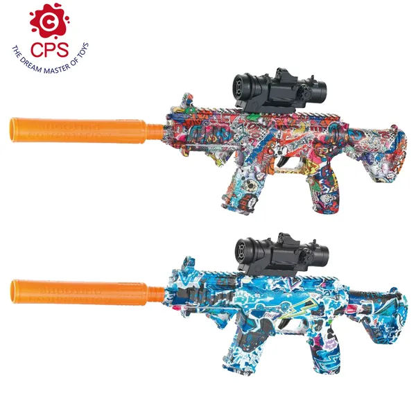 YR308562 Kids Soft Bullet Toy Gun AK47 M416 MP5 SCAR Foam Blaster Pla