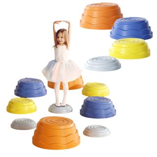 5PCS Non-Slip Plastic Balance Stepping Stones for Kids Perfect Toddler Indoor Outdoor Activity