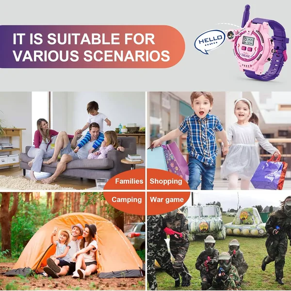 YR303546 Rechargeable Walkie Talkie for Kid Two-Way Radio Walkie Talk