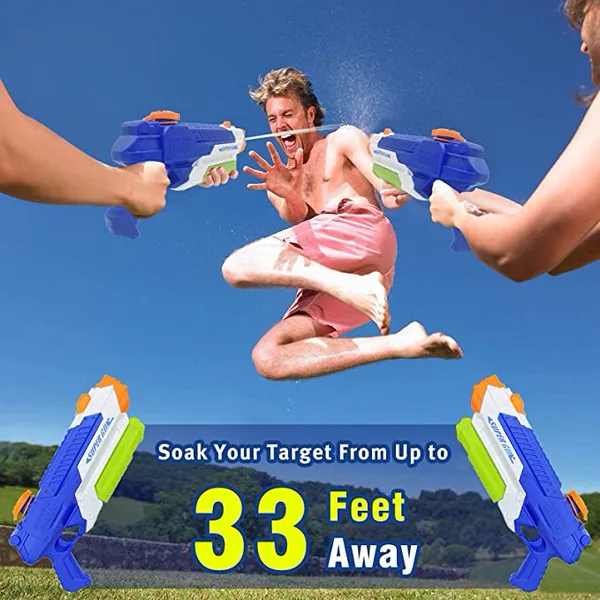 YR255117 Electric Long Range Water Gun Super Soaker Style Squirt Blas